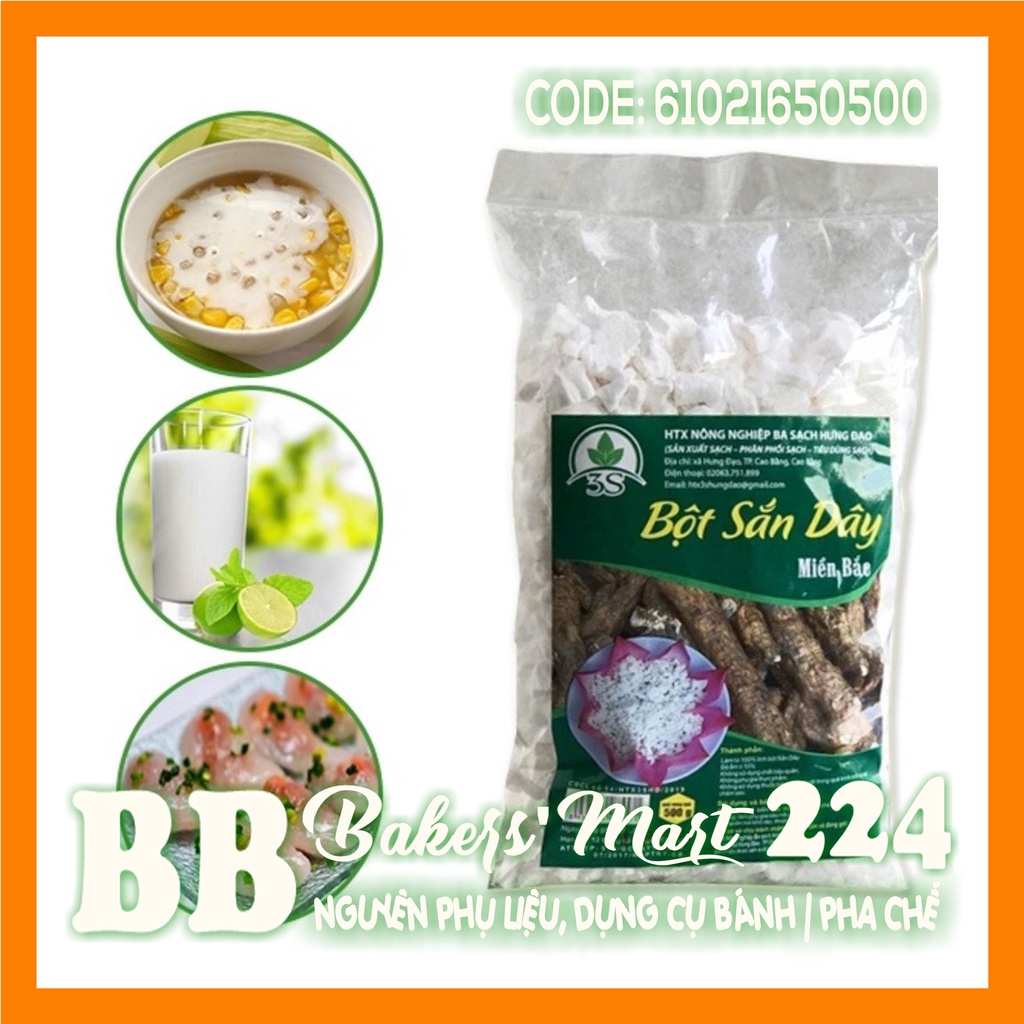 Bột SẮN DÂY Cao Bằng Miền Bắc - 1 gói 500gr