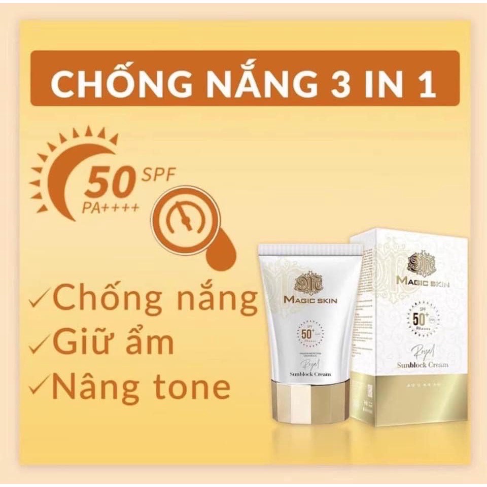 KEM CHỐNG NẮNG HOÀNG CUNG - MAGIC SKIN