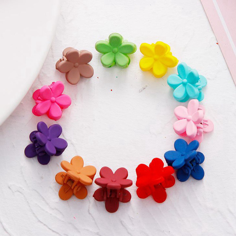Set 3 Kẹp Tóc Hình Hoa Dễ Thương Dành Cho Bé Gái
