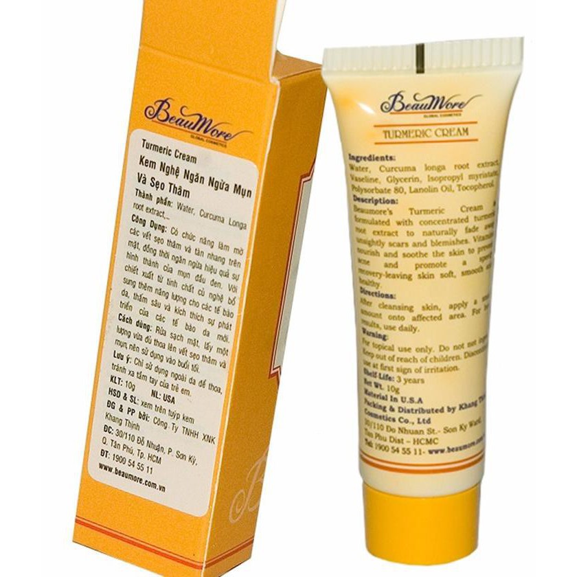 Kem nghệ Beaumore Turmeric Cream 10g