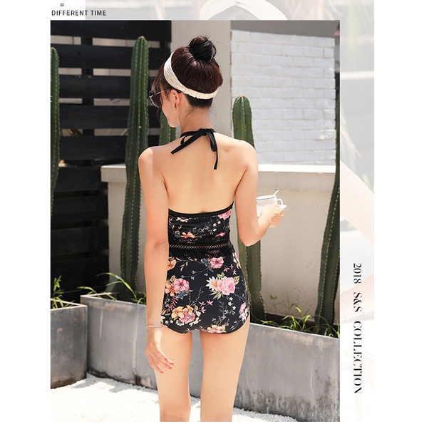 Bikini liền thân hoa XINH XẮN, ôm body, tôn dáng, che khuyết điểm tuyệt đối