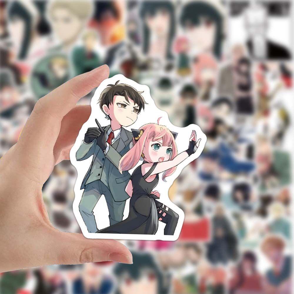 Augustine Spy X Nhãn Dán Họa Tiết Anime Nhật Bản Trang Trí Sổ Tay DIY
