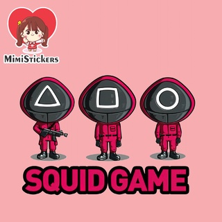 Hình ủi, hình ép nhiệt - Squid Game (nhiều mẫu)