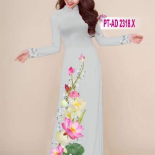 Vải áo dài in 3d cao cấp
