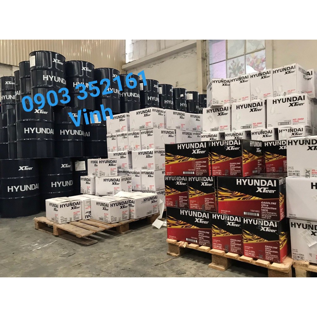 Nhớt ô tô máy xăng HYUNDAI XTEER Gasoline G700 5W30 4L