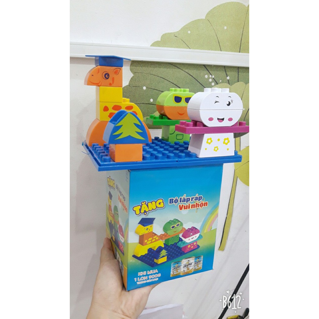 BỘ ĐỒ CHƠI LẮP RÁP VUI NHỘN GROW