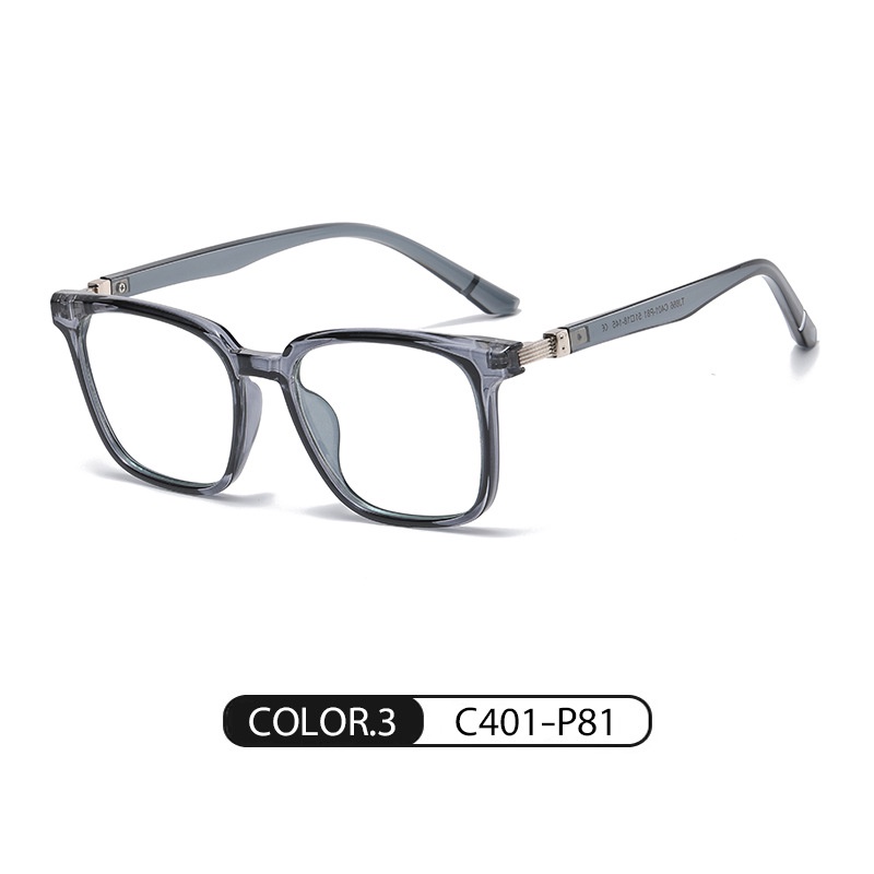 Mắt kính Zelin TJ866 TR90 gọng phẳng nhẹ chống tia xanh lam có hộp bắt mắt cho nam và nữ