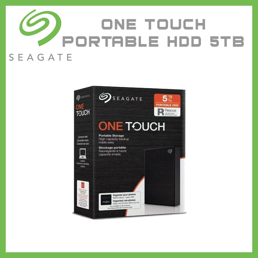  Ổ Cứng Di Động Seagate One Touch Portable HDD 5TB