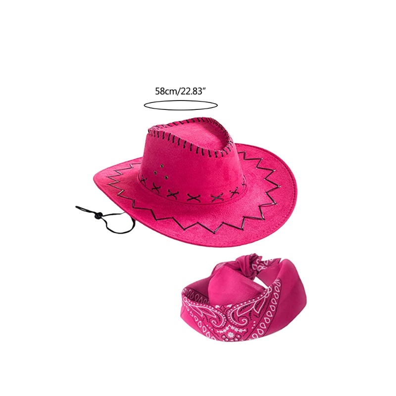 Mũ Cao Bồi Chống Nắng Hóa Trang Bachelorette Phương Tây Cho Nam