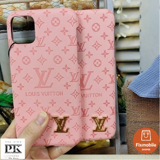 Ốp iPhone LV Hồng - Chất Liệu Da -Hàng Cao cấp - Full Viền ip 6-6-plus/7-8-plus/X-XS/XSMAX/11/11-pro-max