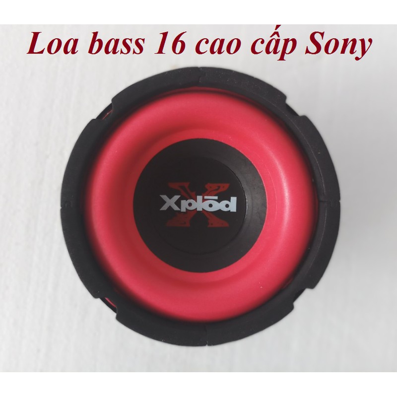 Loa bass 16 cao cấp SONY, loa rời gắn thùng 1.6 tấc