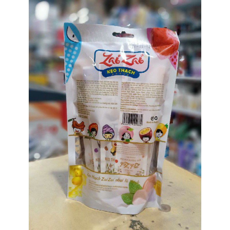 KẸO THẠCH ZAIZAI THANH DÀI TÚI 320G | BigBuy360 - bigbuy360.vn