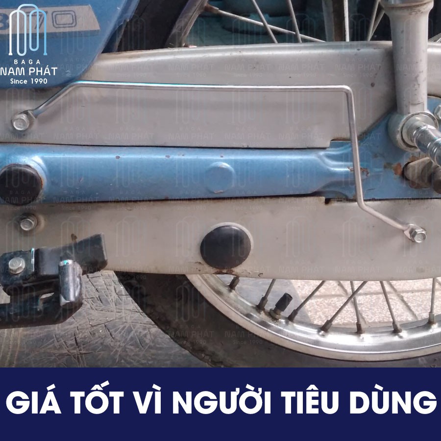 Baga Bảo vệ hộp sên/ hộp xích/ Tem xe Cub chuẩn Zin NAM PHÁT