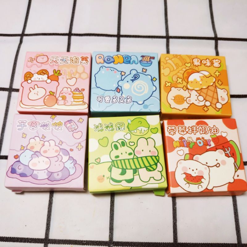 Sticker Cute theo màu 🌼Naah Handmade🌼