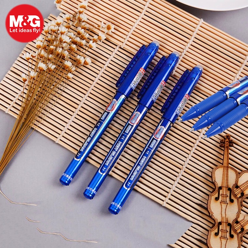 Bút bi tẩy AKP61108 nét 0.6 kiểu bi viết cực êm và xóa sạch sẽ