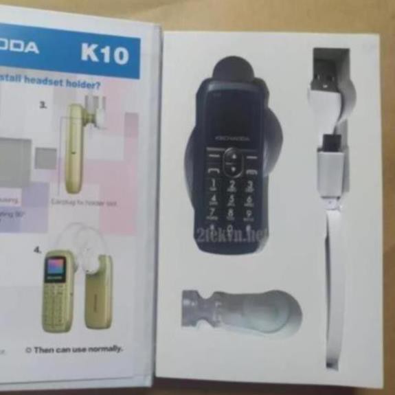 Điện Thoại nhỏ gọn Kechaoda K10 Có Thay Đổi Giọng Nói - kiêm tai nghe bluetooth BH 12 tháng | BigBuy360 - bigbuy360.vn
