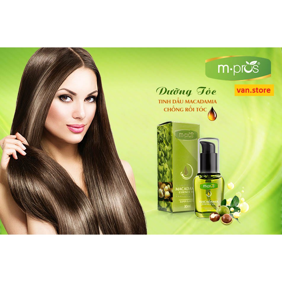 Tinh Dầu Dưỡng Tóc - Chống Rối Tóc Macadamia M.PROS 30ml