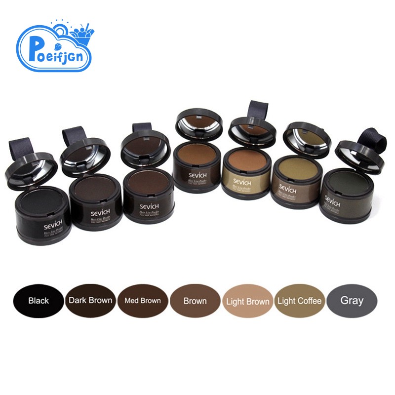 (Hàng Mới Về) Phấn Che Khuyết Điểm Tóc Thưa Tự Nhiên Sevich 7 Màu Tùy Chọn