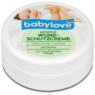 Kem hăm, nẻ, bảo vệ vết thương nhạy cảm Babylove Đức 150 ml