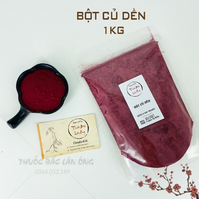 Bột Củ Dền 1kg (Bột Tạo Màu Hồng,Đỏ Nguyên Chất)