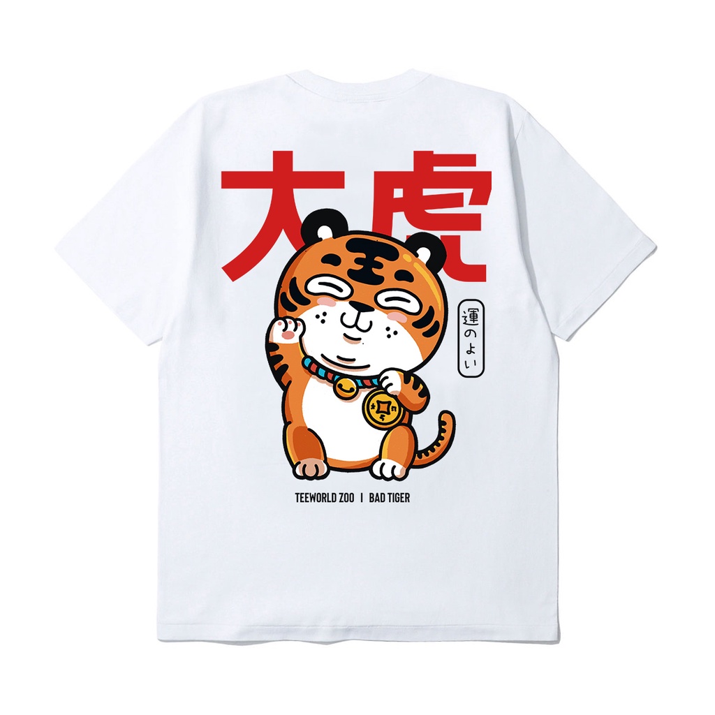 Áo thun Teeworld Waving Tiger T-shirt Nam Nữ Form Rộng Unisex | BigBuy360 - bigbuy360.vn