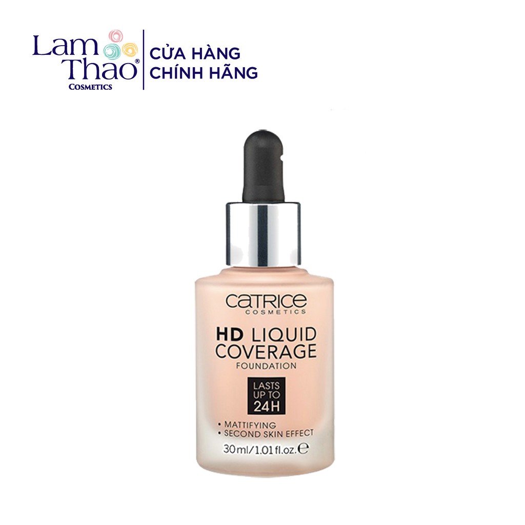 Kem Nền Che Phủ Kiềm Dầu 24H Catrice HD Liquid Coverage Foundation