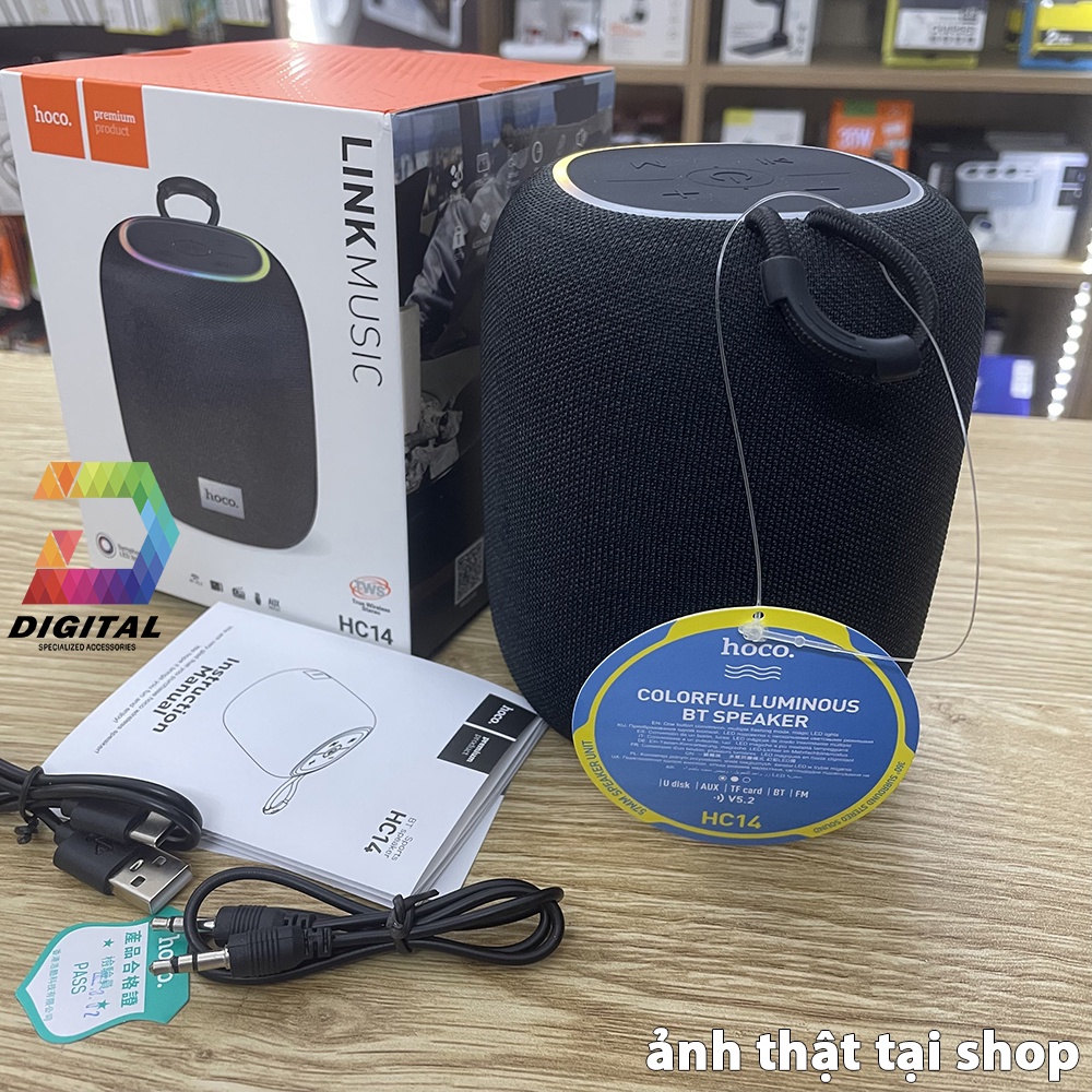 Loa Bluetooth Hoco HC14 True Wireless Stereo Chính Hãng