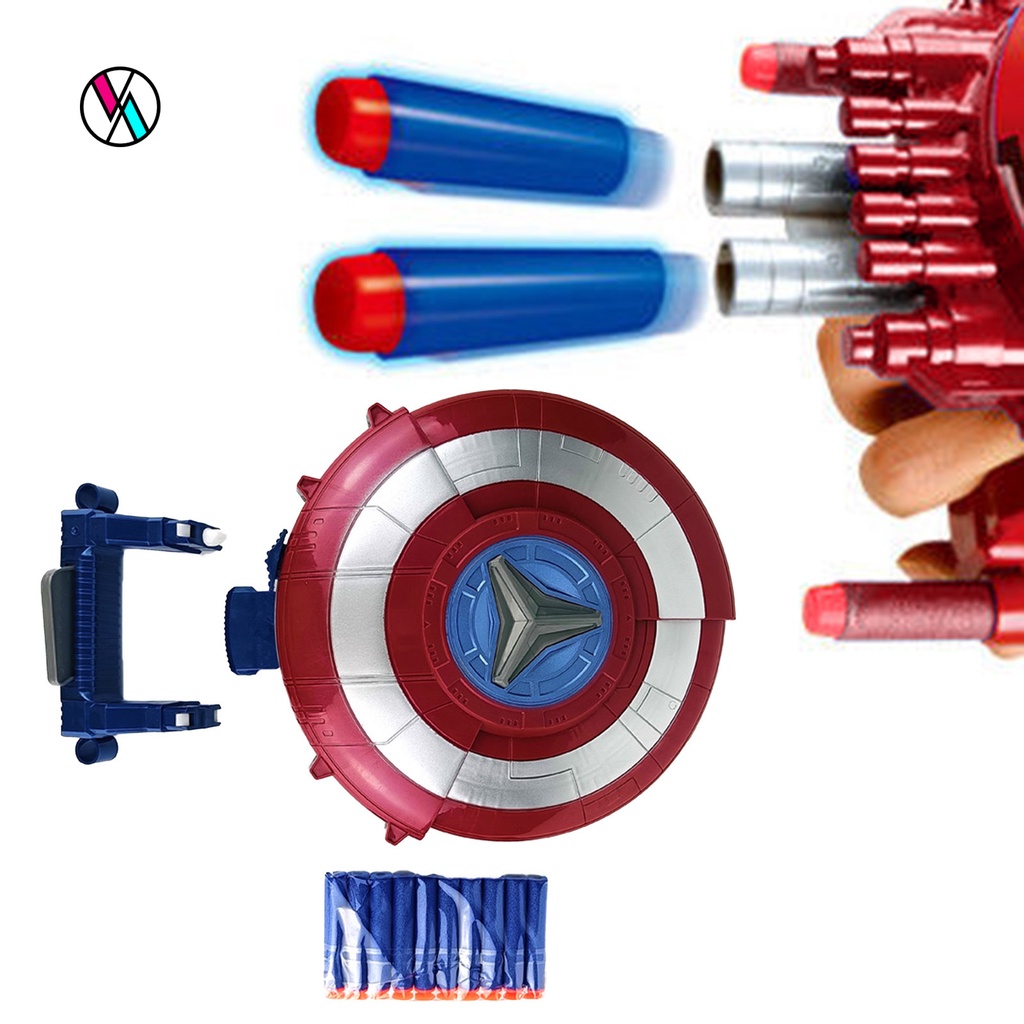 Đồ chơi tấm khiên chắn sáng tạo hình Captain America dễ thương cho bé | WebRaoVat - webraovat.net.vn