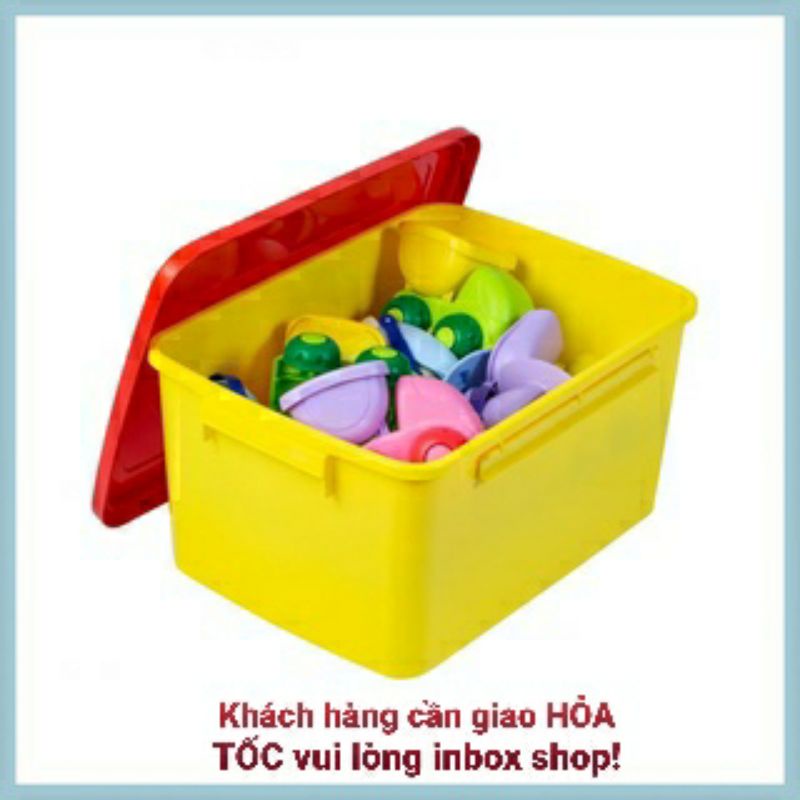 Thùng Đồ Chơi Cho Bé INOCHI Nhiều Màu Sắc