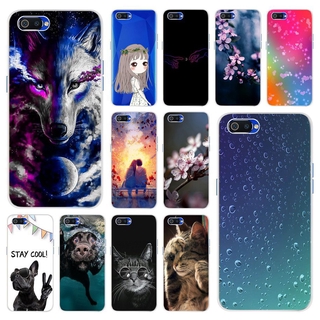 Ốp điện thoại silicone mềm in hoạt hình thời trang cho Realme C2 / Rmx1941 / A1K 2020