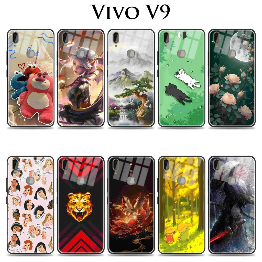 Ốp lưng in hình tráng gương Nano , ốp dẻo in UV VIVO V9/Y85