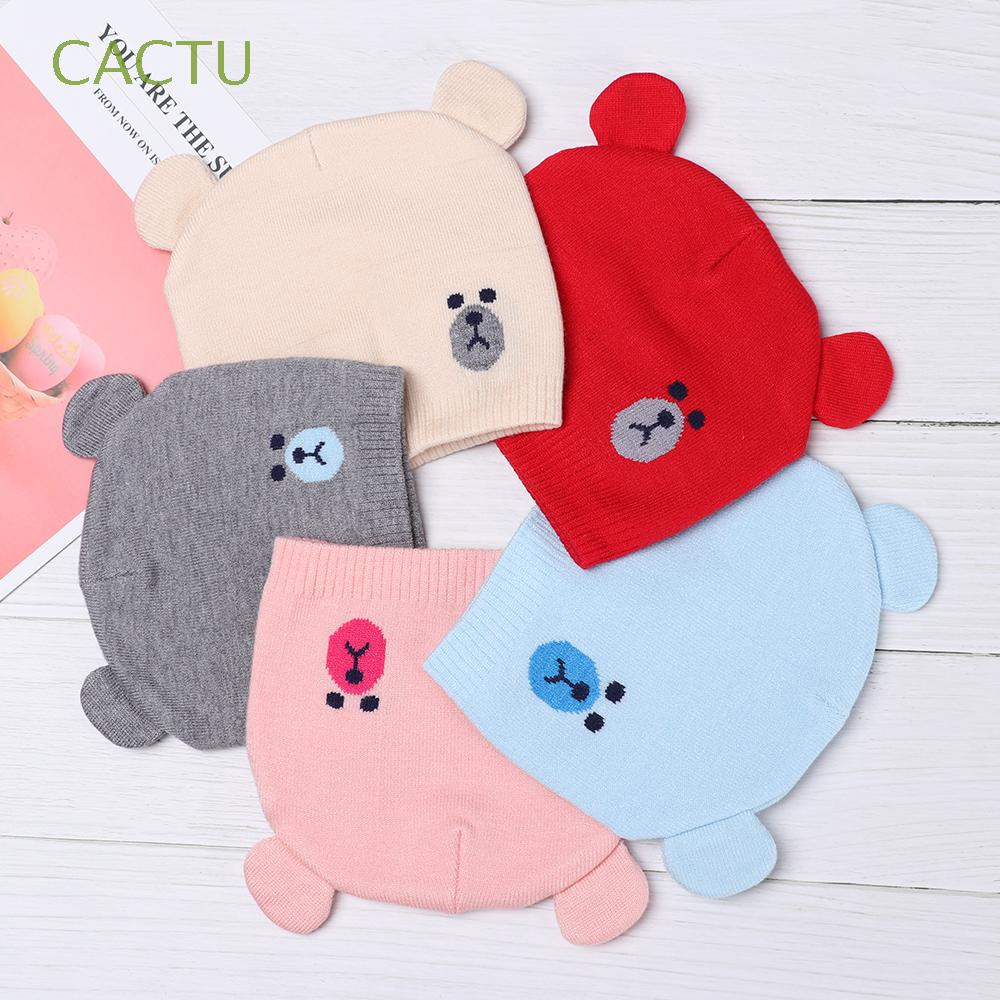 Nón len giữ ấm thiết kế dễ thương cho bé sơ sinh