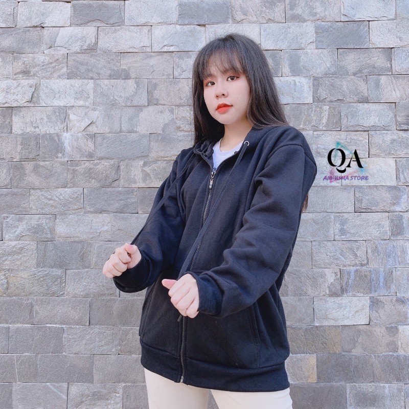 [FREESHIP XTRA] Áo Khoác Hoodie Dây Kéo Có Nón 4 Màu - HÀNG SHOP | BigBuy360 - bigbuy360.vn