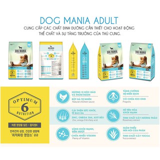 Hạt Dog Mania Thức Ăn Cho Chó Trưởng Thành  giàu vitamin và khoáng chất