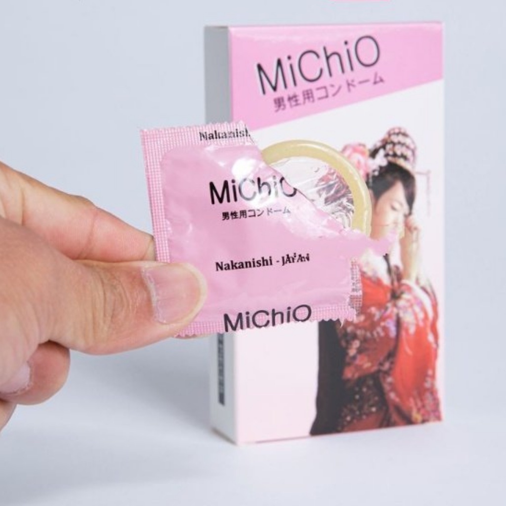 Bao cao su gân gai siêu mỏng kéo dài thời gian quan hệ Michio
