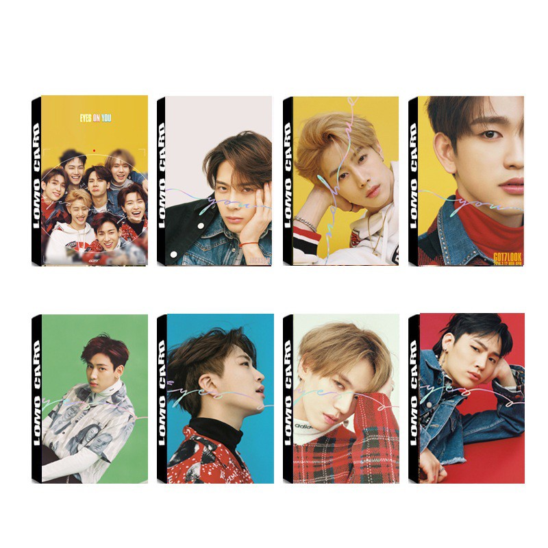 [MUA 1 TẶNG 1] 20 mẫu Lomo card 30 ảnh Got7 siêu nét 1080HD