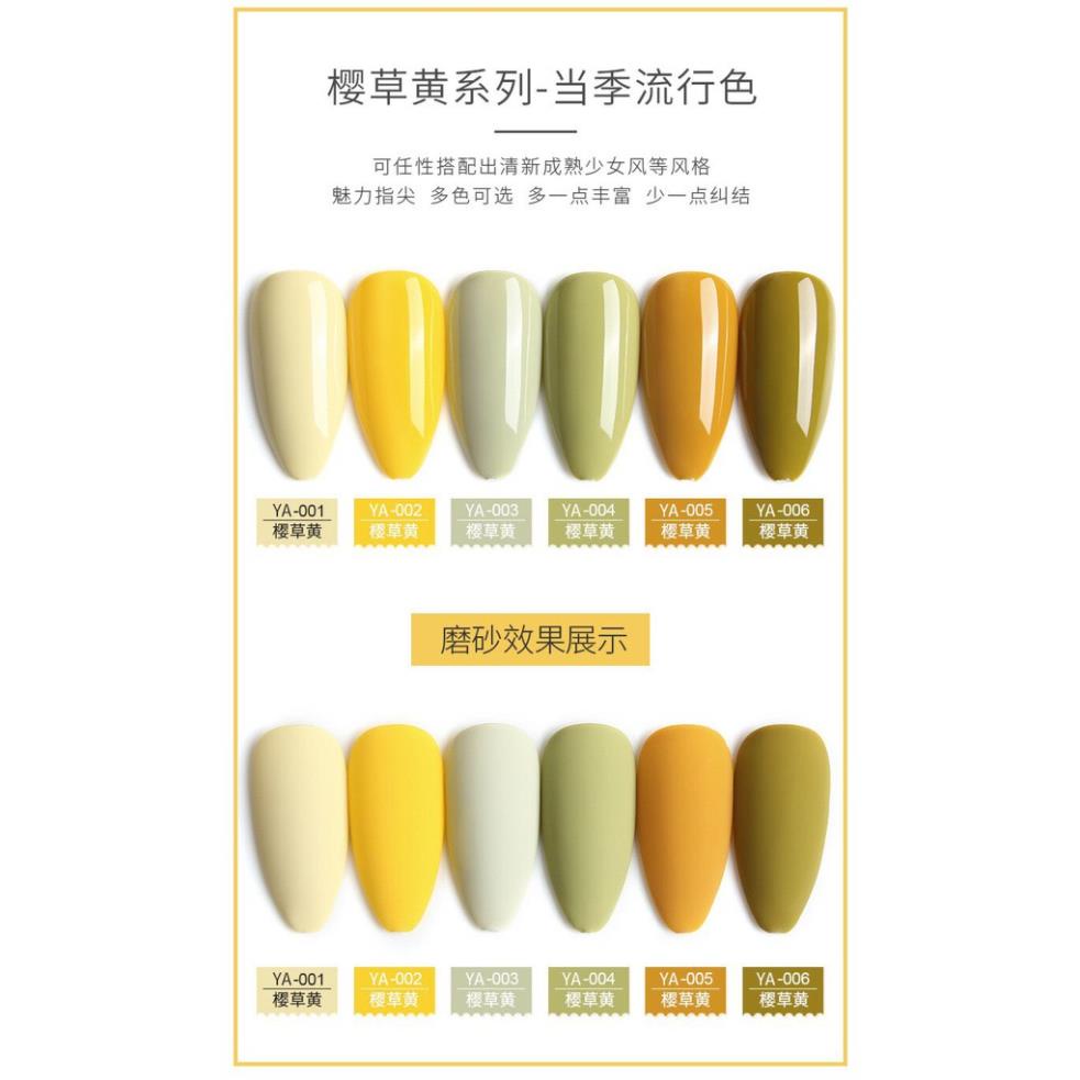 Sơn Gel AS vỏ đen Mã YC ( Cam Kết Chính Hãng - làm khô sơn gel bằng máy hơ uvled )