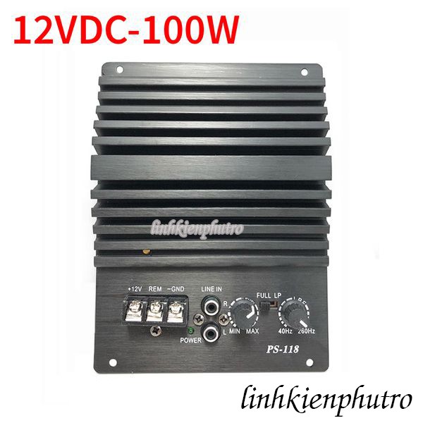 Mạch Khuếch Đại Sub 12VDC 100W PS-118