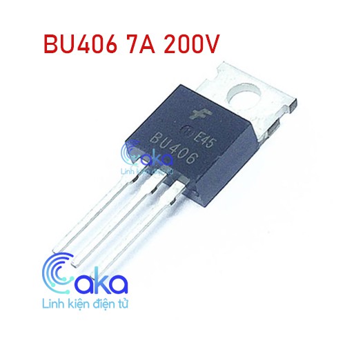 Transistor BU406 7A 200V dùng cho đầu phun sương