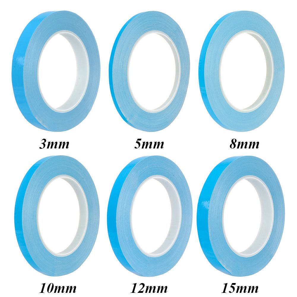 Cuộn băng keo tản nhiệt hai mặt chất lượng cao 25m 6 kích thước Pcb