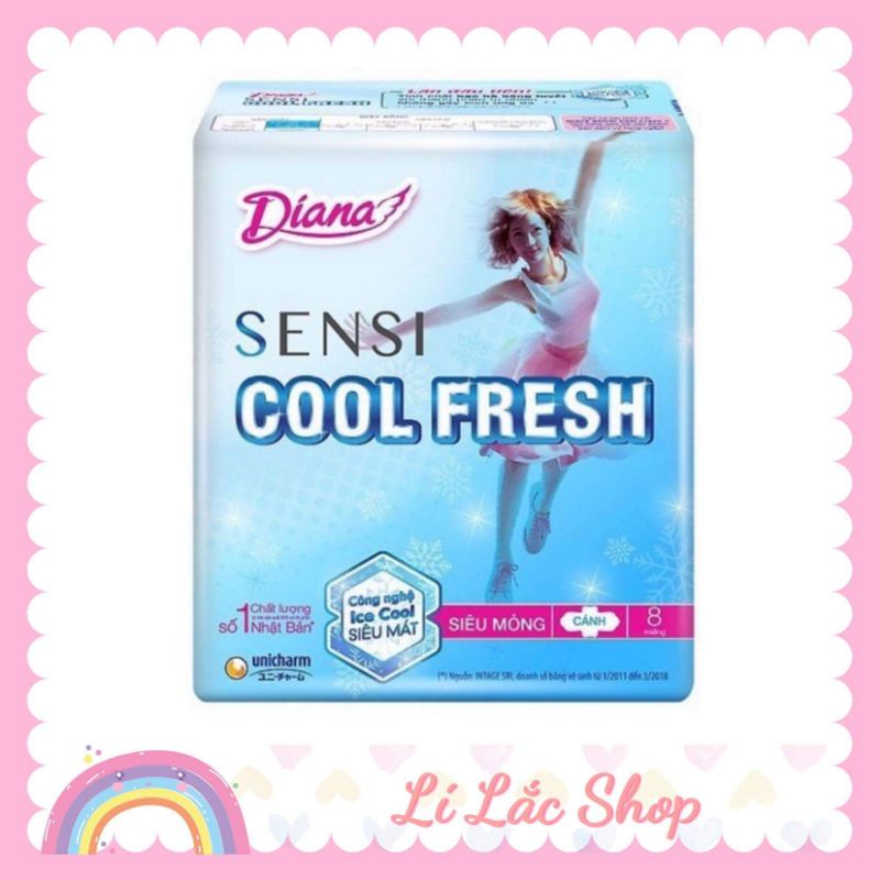 Băng vệ sinh Diana Sensi Cool Fresh