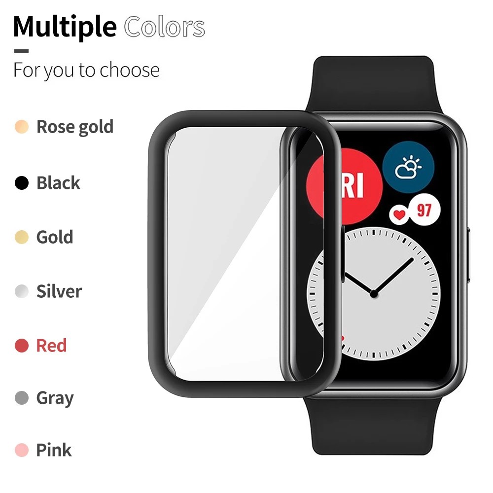 Ốp TPU Mềm Bảo Vệ Mặt Đồng Hồ Thông Minh Huawei watch fit new