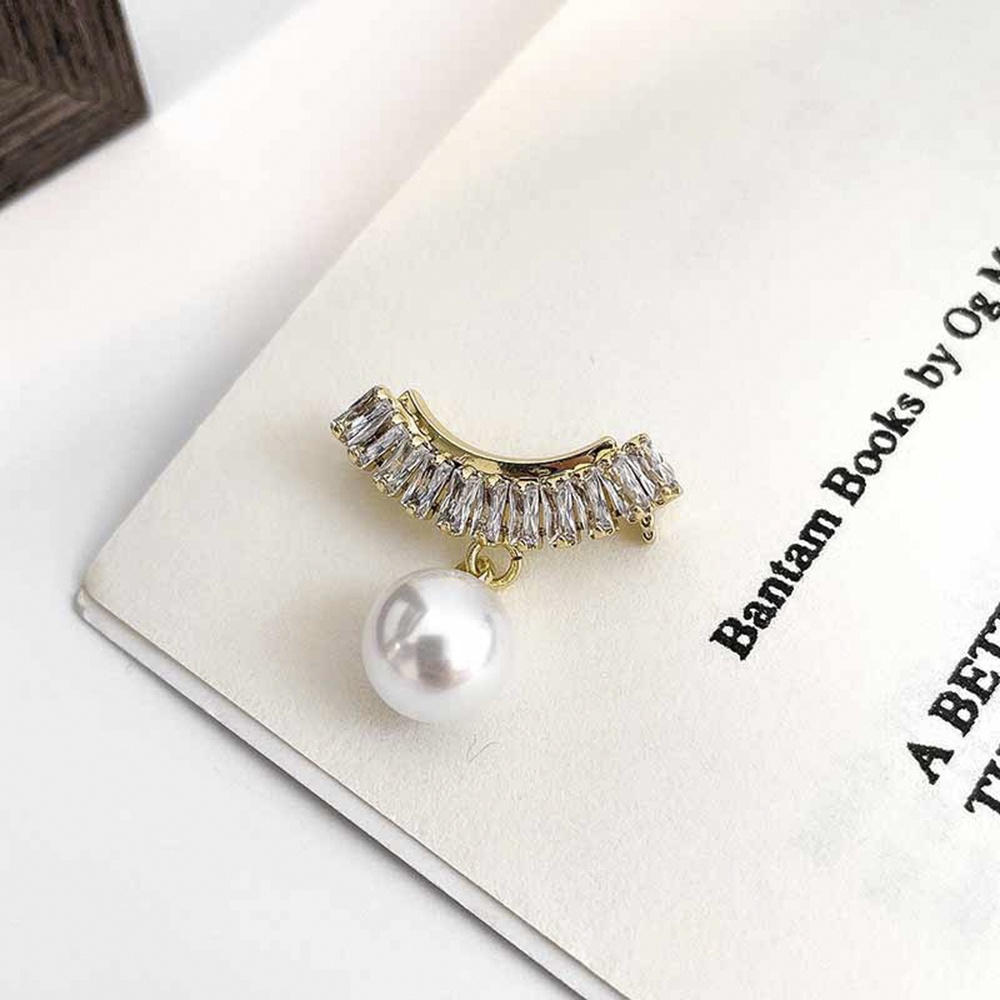 Ghim Cài Áo Đính Ngọc Trai Phong Cách Hàn Quốc Thời Trang