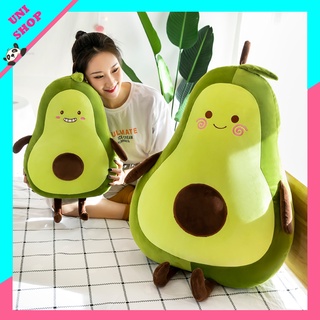 Gấu bông trái cây, gấu bông quả bơ 30cm - quả sầu riêng 30cm cute bông siêu mềm Unishop