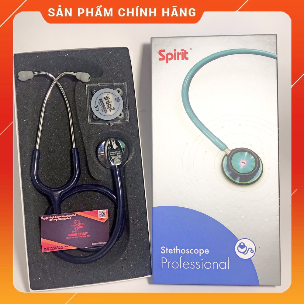 ỐNG NGHE SPIRIT CK-M601P | ỐNG NGHE 1 MẶT CAO CẤP MẠ CROM | FREE KHẮC TÊN