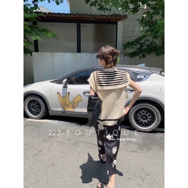 Áo ghilet lỗ CZ kèm khăn 92033