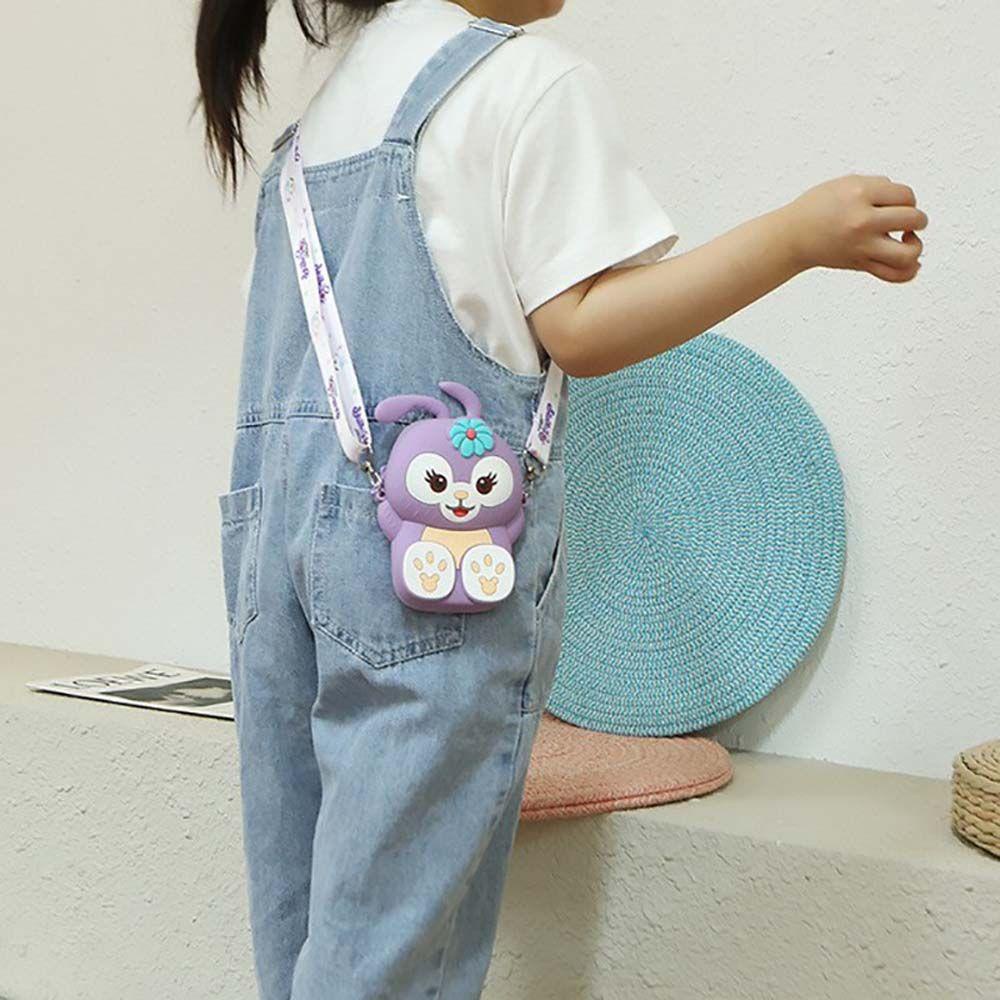 Túi Đeo Chéo Vai 26Eddie Star Dew Hình Stitch Hoạt Hình Sáng Tạo Chống Nước Cho Trẻ Mẫu Giáo
