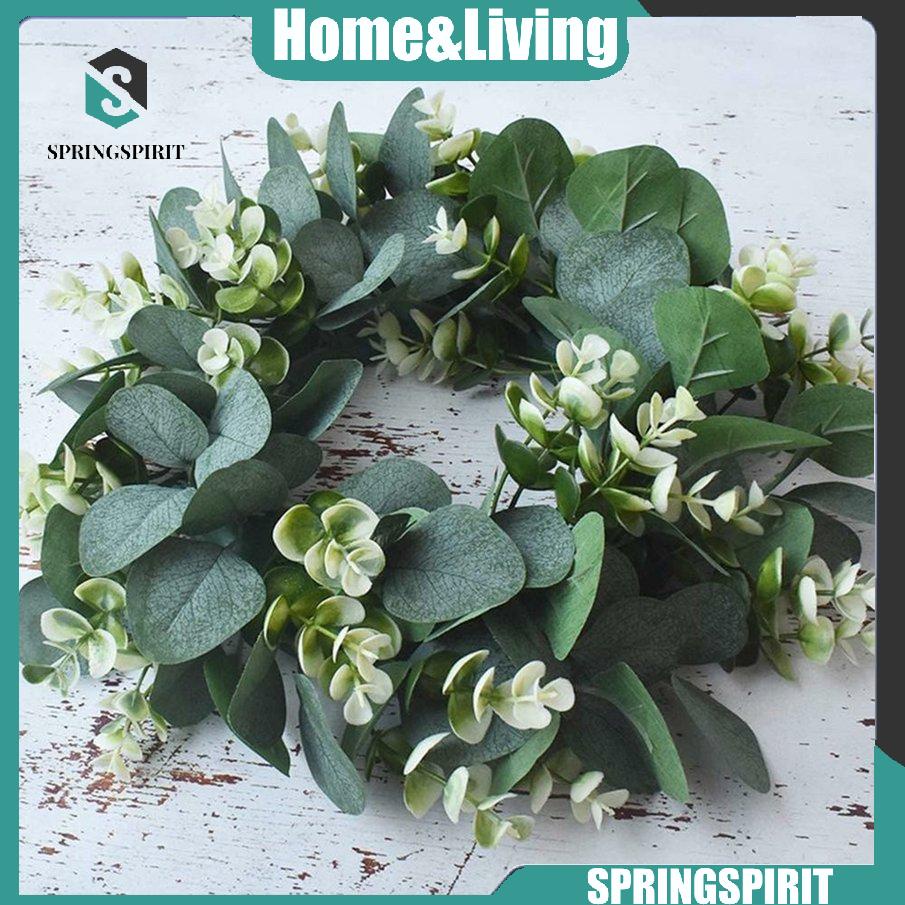 Money Eucalyptus Decorations Wreath Simulation Wreath Door Hanging Accessories