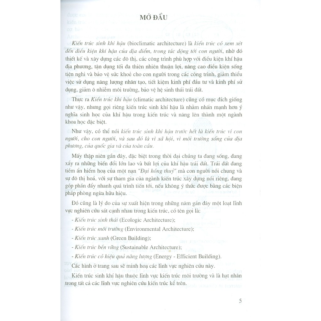 Sách - Kiến Trúc Sinh Khí Hậu - Thiết Kế Sinh Khí Hậu Trong Kiến Trúc Việt Nam