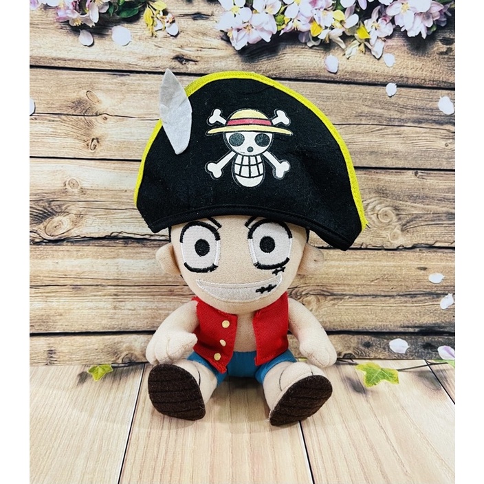 móc khoá gấu bông one piece lufy 135k-&gt;90k/ móc treo gấu Monkey D. lufy